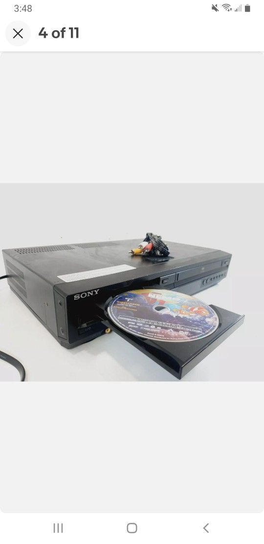 Sony SLV-D380P DVD & VCR VHS Recorder Combo Player