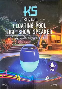 Floating Pool Lightshow Speaker
