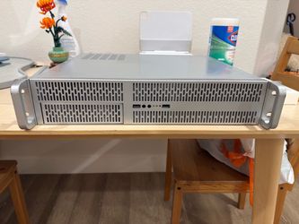 2U Server Chassis, Server Case; 4X 3.5/2.5" HDD Bays, 1x 5.25 Device, Supports Micro-ATX Motherboard
