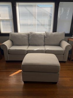 Beige couch