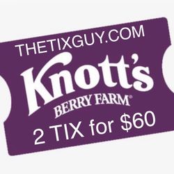 Knotts Berry Farm Tickets