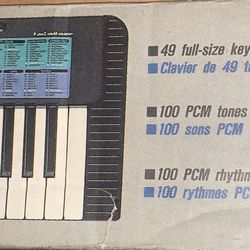 Casio 100 Sound Tone Bank Key Model CA-100 Keyboard (Michael Jackson)
