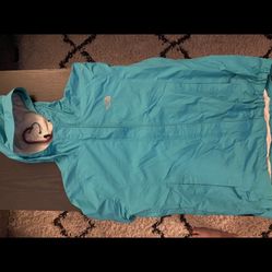 Blue North face Windbreaker Jacket!