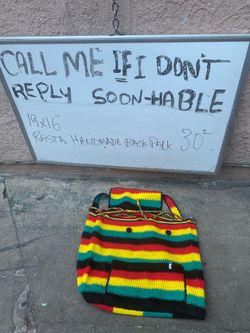 Handmade backpack