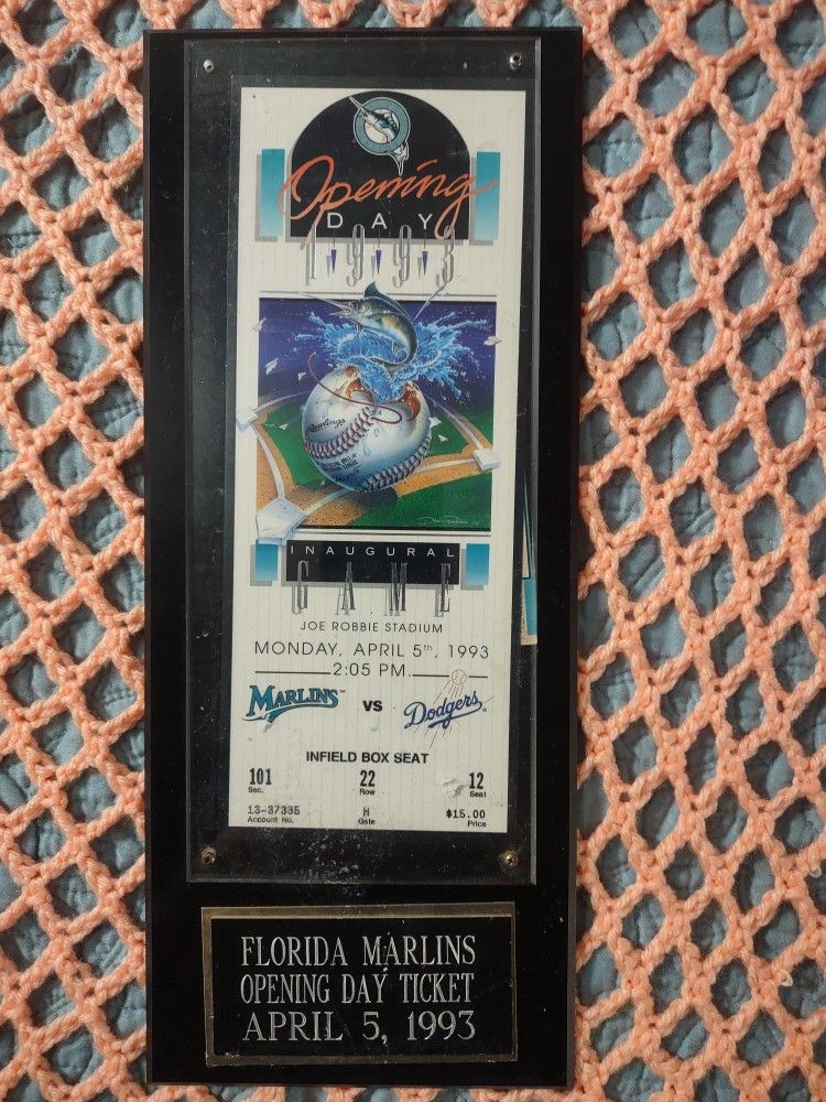 Marlins Ticket