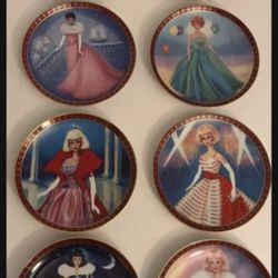 Barbie Plates (8) High Fashion Series