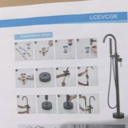 Freestanding Bathtub Faucet 