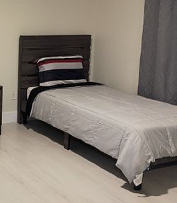 Twin Bed New Frame And Mattress Too