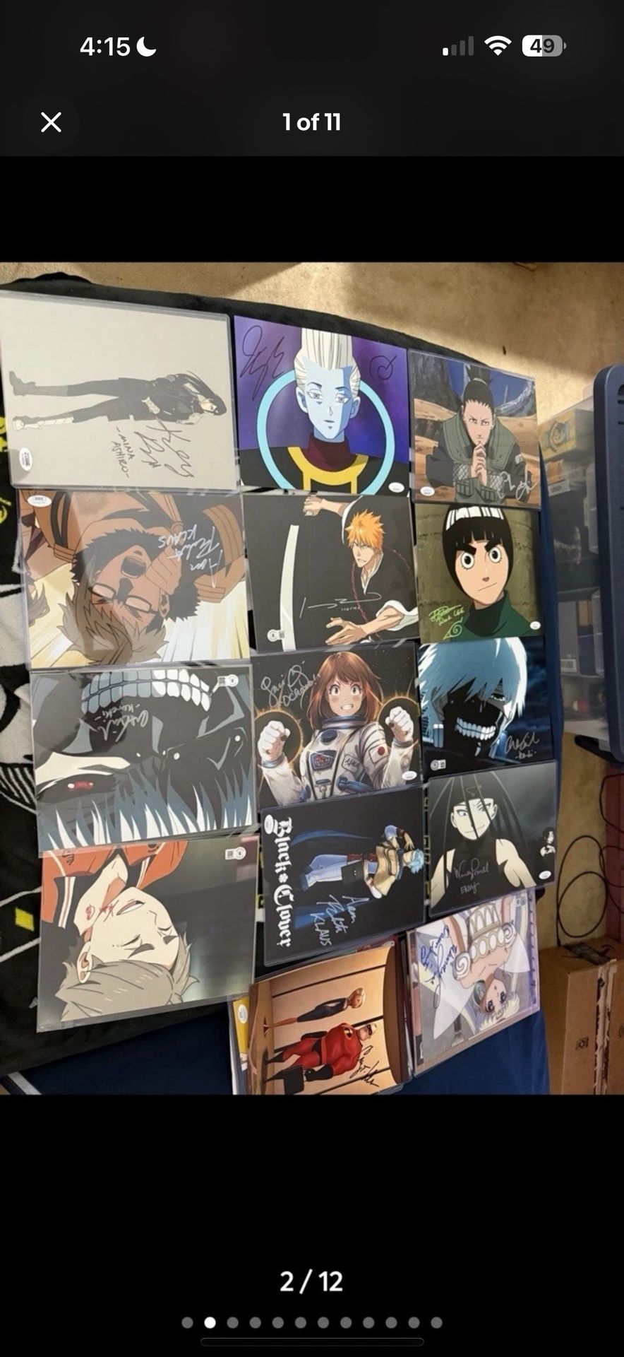 Anime Voice Actors Signed