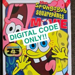 4k Digital Code Only The SpongeBob SquarePants Movie 4K Digital Code Only