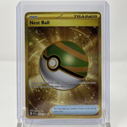 Nest Ball - 255/198 - SV01: Scarlet & Violet Base Set Pokemon Card TCG Buy/Sell/Trade