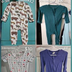 Baby Bamboo Sleeper Lot 