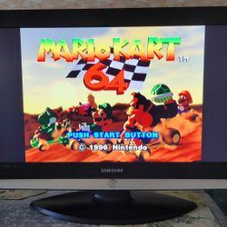 SAMSUNG 32 Inch LCD HD Flat Screen TV (Model LN-S3241D) Works Perfectly! Inputs: RF, Composite, Component, HDMI, PC RGB! Video Games & Movies!