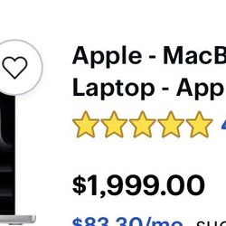 Apple MacBook Pro 14in Laptop