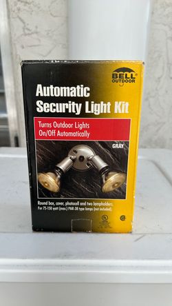 Brand new automatic, security light kit