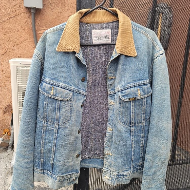 Lee Storm Rider 70s 80s Vintage Denim Jacket Large for Sale in