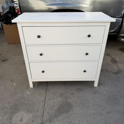 3 Drawer White IKEA Dresser ! Free Delivery 
