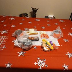 Kids Play Kitchen Set