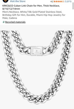 Cuban Link Chain Necklace