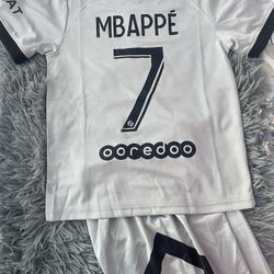 Psg Mbappe Kids Soccer Jersey