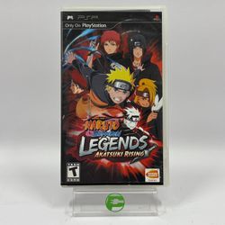 Naruto Shippuden Legends: Akatsuki Rising (Sony PlayStation Portable PSP, 2009)