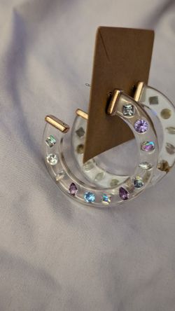 Authentic Disney x ALDO Cinderella Dancing-Hoop Earrings  Rare 2020