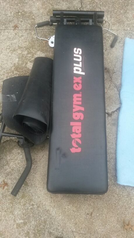 Total Gym EX Plus w/Floor Mat