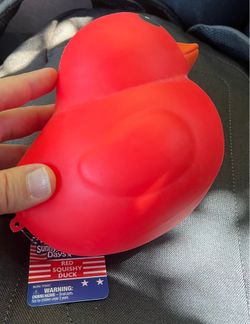 Sunny Day Red Squishy Duck