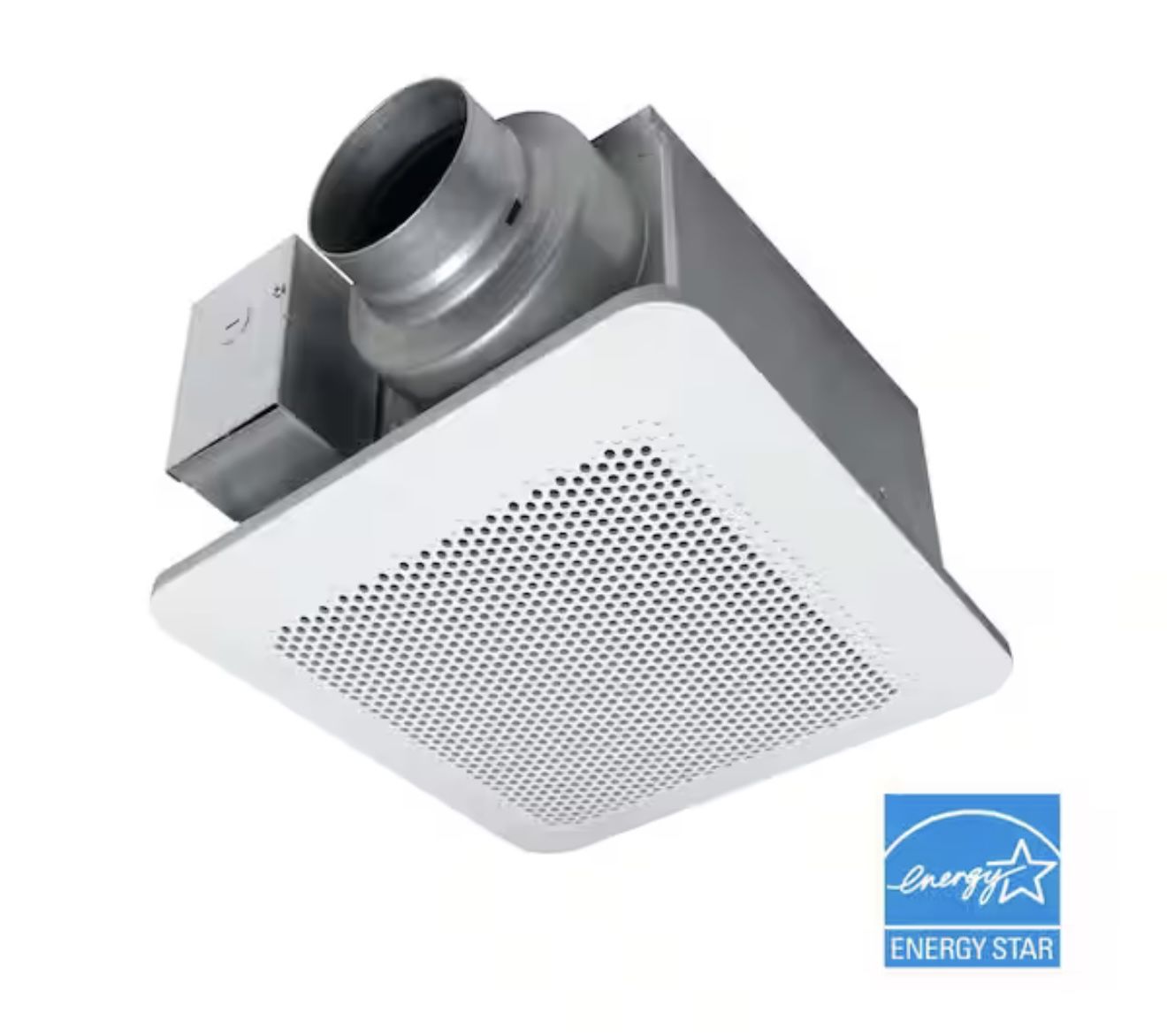 Panasonic Whisper Choice DC Pick-A-Flow 80/110 CFM Ceiling Bathroom Exhaust Fan with Flex-Z Fast Bracket