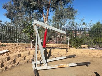 Hydraulic Engine Hoist Cherry Picker