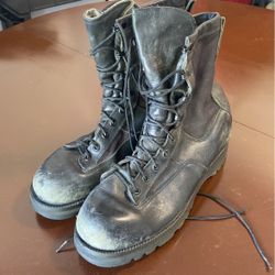 Military Black Boots 10R