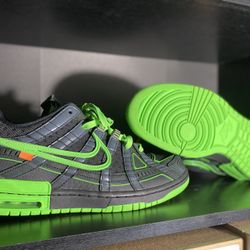 Nike Rubber Dunk Off White Green Strike