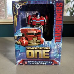 Transformers ONE Prime Changers Optimus Prime Orion Pax
