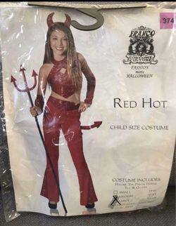 Red Hot Devil Child Halloween Costume
