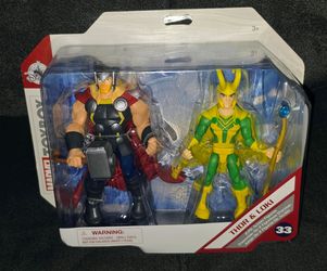 Disney Toy Box Series Marvel Thor & Loki Action Figure 2-Pack Brand New