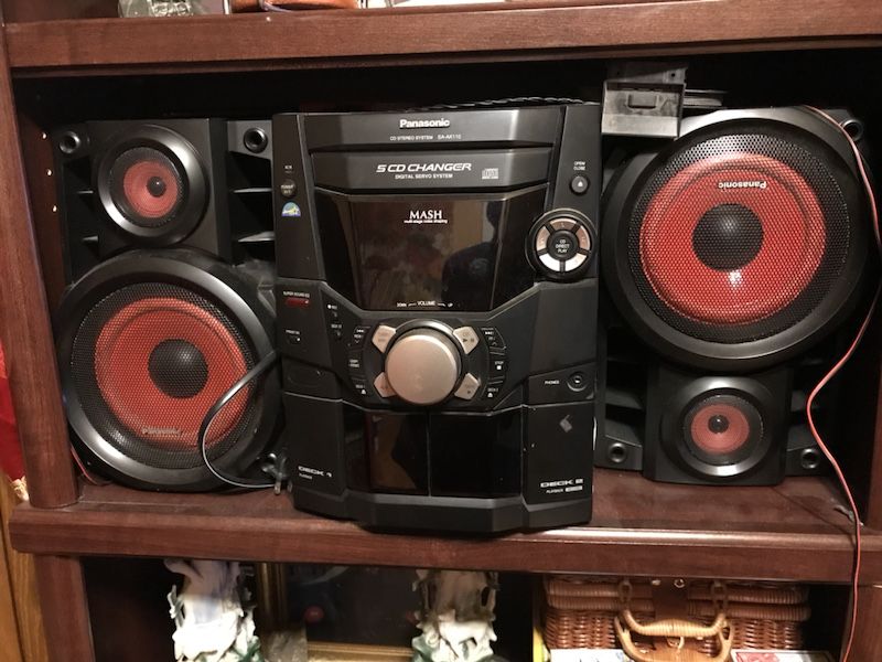 Panasonic cd stereo system 5 cd changer Mash multi stage noise shaping