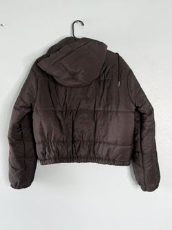 Black Puffer Jacket – Size L