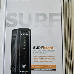 Arris SBG10 Cable Modem And Wifi Router