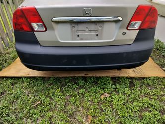 Rear Bumper: Newish! 01-05 HONDA CIVIC: Read!
