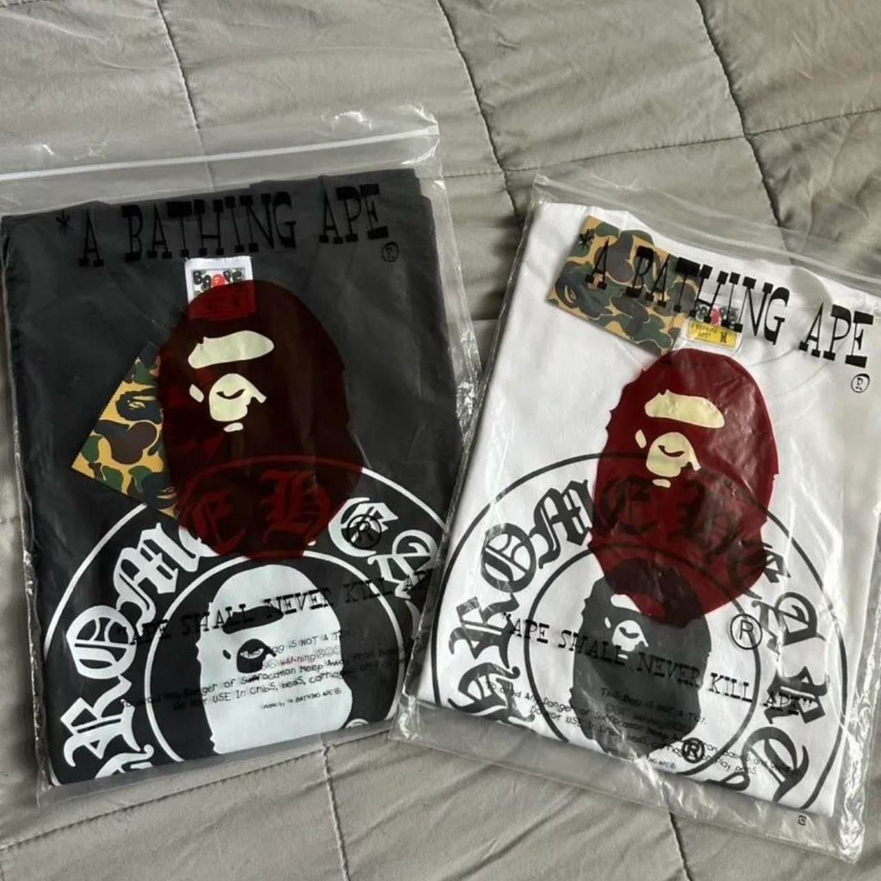 Bape X Chrome Heart Collab Tee