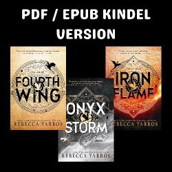The Empyrean Book Series, Fourth Wing, Iron Flame, Onyx Storm