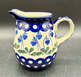 Boleslawiec Polish Pottery Large Creamer