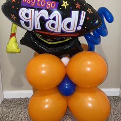 Balloon Graduation Bouquet