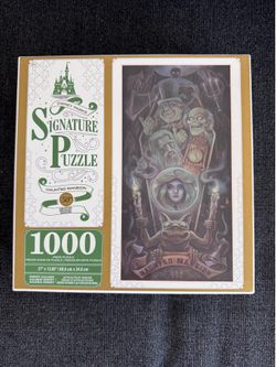 NEW & SEALED Disney Parks Signature Puzzle - Haunted Mansion 50th Anniversary (1000 Pieces)