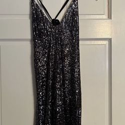 People Sequin Dress - XS