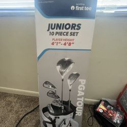 PGA Gs2 Series Junior 10 Pc Set 