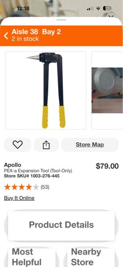Apollo PEX-a Expansion Tool