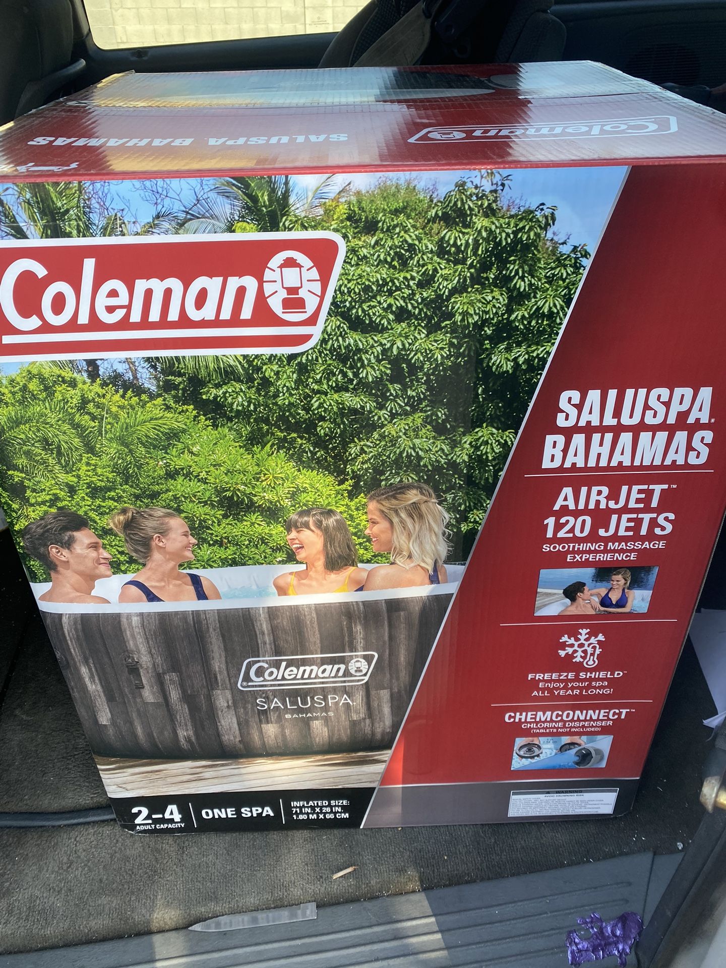 Coleman Spa Brand New Never Opened Half Price 