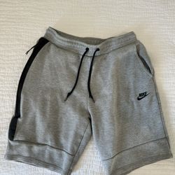 Nike Gray Tech Fleece Shorts