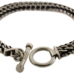 Sterling Silver 925 Mens mesh bracelet 53.2g Jewelry